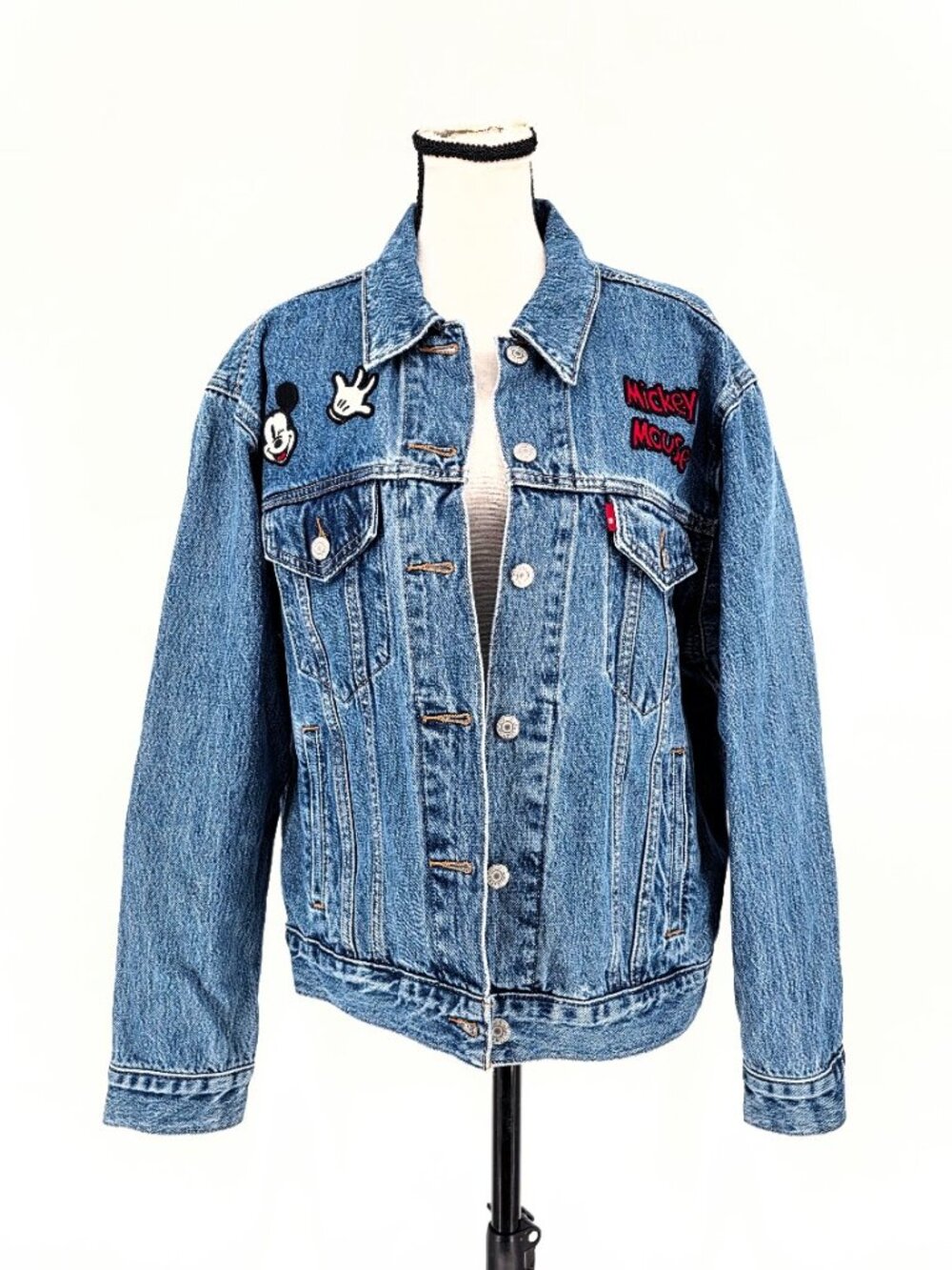 Levi's x Disney Mickey Mouse 90th Anniversary Denim Trucker Jacket - Size XL
